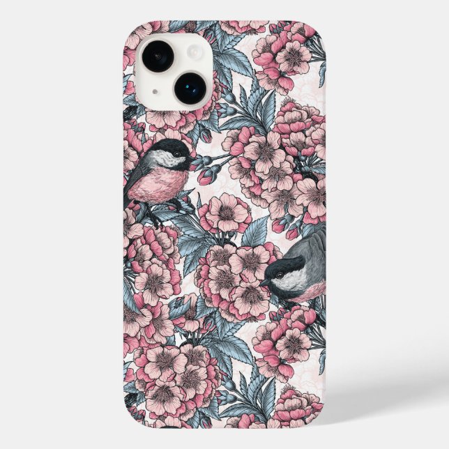 Coques Case-Mate iPhone Jardin aux cerisiers (Verso)