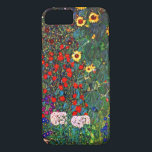 Case-Mate iPhone Case Jardin aux fleurs Gustav Klimt<br><div class="desc">coque iphone avec peinture à l’huile de Gustav Klimt Jardin avec tournesols (1907). Un beau jardin de tournesols et de belles fleurs bleues,  rouges,  violettes,  roses et blanches. Un grand cadeau pour les amateurs d'art Art Nouveau et autrichien.</div>