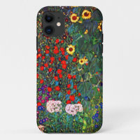 Jardin aux fleurs Gustav Klimt