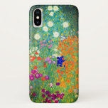 Case-Mate iPhone Case Jardin aux fleurs Gustav Klimt<br><div class="desc">coque iphone avec la peinture à l’huile de Gustav Klimt Jardin aux fleurs (1906). Un beau jardin de fleurs violettes,  rouges,  blanches,  bleues et oranges. Un grand cadeau pour les amateurs d'art Art Nouveau et autrichien.</div>