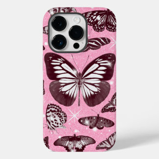 Coque Case-Mate iPhone Jardin aux papillons étincelants - Nature Élégante