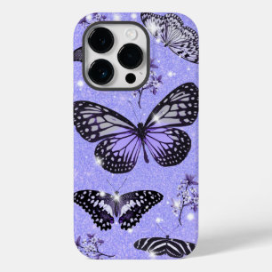 Coque Case-Mate iPhone Jardin aux papillons étincelants - Nature Élégante