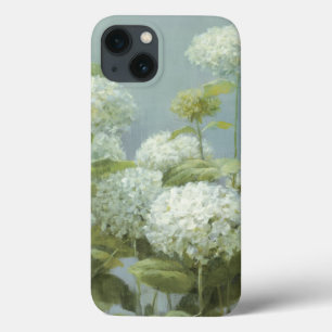 Coques Pour iPhone Jardin blanc d'hortensia