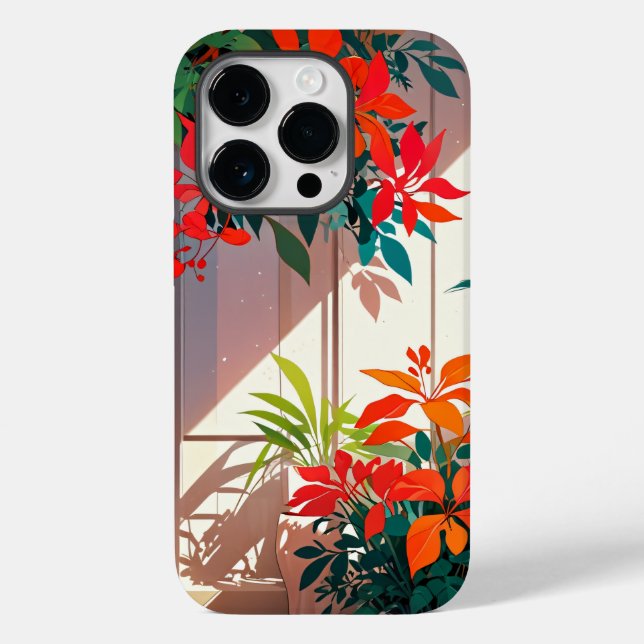 Coques Case-Mate iPhone Jardin botanique lumineux à la porte (Verso)