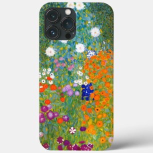 Etui iPhone 13 Pro Max Jardin d'agrément par le cru de Gustav Klimt