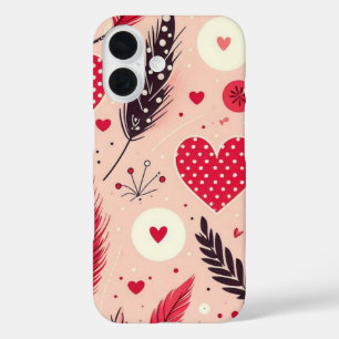 Coque Pour iPhone 16 Jardin d'amour de la Saint-Valentin