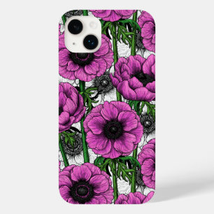 Coque Case-Mate iPhone Jardin d'anémone rose
