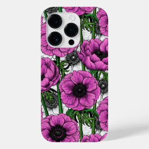 Coque Case-Mate iPhone Jardin d'anémone rose