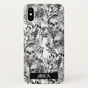 Case-Mate iPhone Case Jardin de crâne d'aquarelle