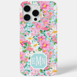 Coque Case-Mate iPhone Jardin de fleurs coloré personnalisé