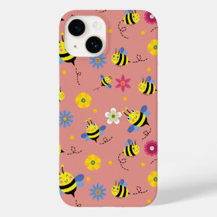 Coque Case-Mate iPhone Jardin de fleurs d'abeilles douces