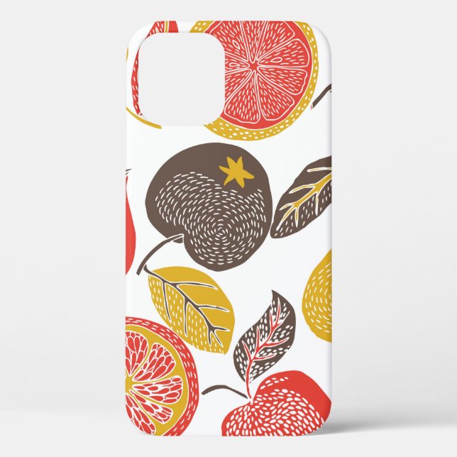 Coques Case-Mate iPhone jardin de fruits avec oiseau (Verso)