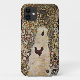 Coque Case-Mate iPhone Jardin de Klimt avec le cas de l'iPhone 5 de coqs
