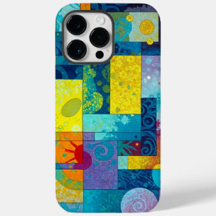 Coque Case-Mate iPhone Jardin de l'Épanouissement Cosmique : Mosaïque Abs