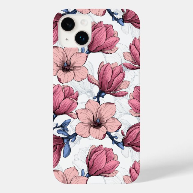 Coques Case-Mate iPhone Jardin de Magnolia 2 (Verso)
