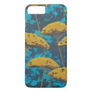 Etui iPhone Case-Mate Jardin de millefeuille d'or avec l'arrière - plan