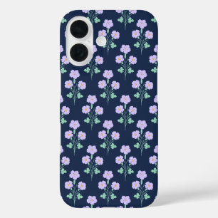 Coque Pour iPhone 16 Jardin de minuit Botanique Moody Floral