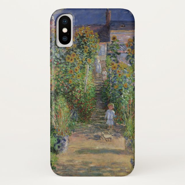 Coques Case-Mate iPhone Jardin de Monet Vetheuil Impressionim Peinture de  (Dos)