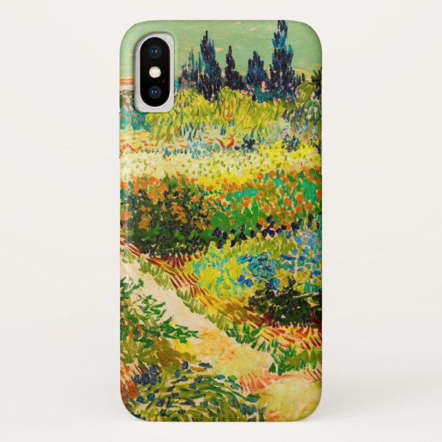 Coques Case-Mate iPhone Jardin de Vincent Van Gogh à Arles (Dos)