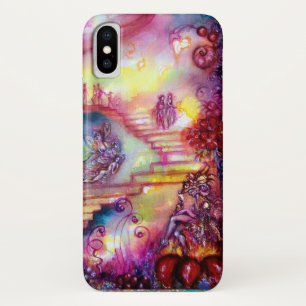 COQUE iPhone X   JARDIN DES OMBRES PERDUES, ESCALIERS MYSTIQUES
