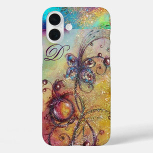 COQUES iPhone 16 PLUS JARDIN DES OMBRES PERDUES - PLANTE DE PAPILLON