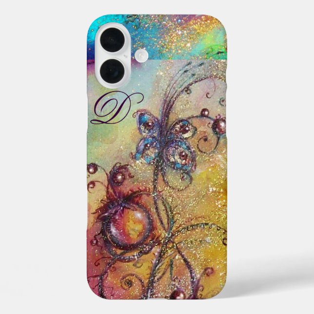 COQUES Case-Mate iPhone JARDIN DES OMBRES PERDUES - PLANTE DE PAPILLON (Verso)