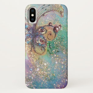 ETUI iPhone Case-Mate JARDIN DES OMBRES PERDUES -PLANTE PAPILLON MAGIQUE