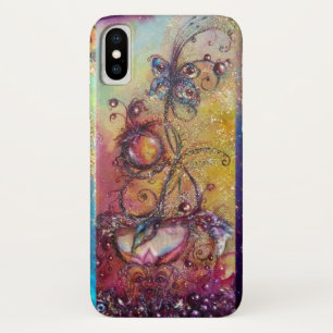 ETUI iPhone Case-Mate JARDIN DES OMBRES PERDUES -PLANTE PAPILLON MAGIQUE