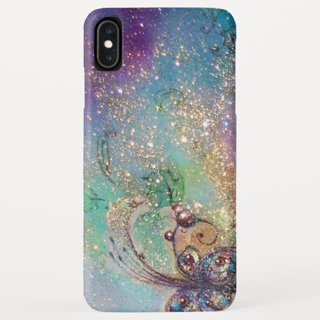 COQUES Case-Mate iPhone JARDIN DES OMBRES PERDUES -PLANTE PAPILLON MAGIQUE (Dos)