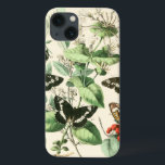 Coque Case-Mate iPhone Jardin des papillons et des fleurs<br><div class="desc">Une belle scène de jardin avec des papillons et des fleurs. Idyllique dans sa présentation,  ceci est une grande copie à mettre dans votre maison. Commandez cette création de studio de vision aujourd'hui !</div>