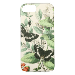 Coques Pour iPhone Jardin des papillons et des fleurs