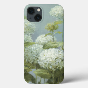 iPhone 13 Case Jardin d'Hydrangea blanc