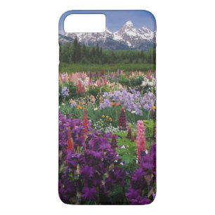 Case-Mate iPhone Case Jardin d'Iris et de Lupin et chaîne Teton,