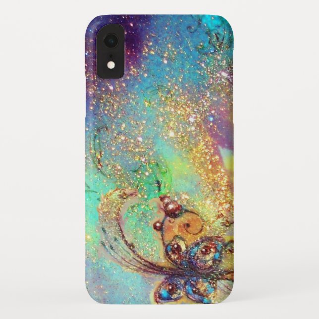 COQUES Case-Mate iPhone JARDIN D'OMBRES PERDUES - MAGIQUE BUTTERFLY PLANTE (Dos)