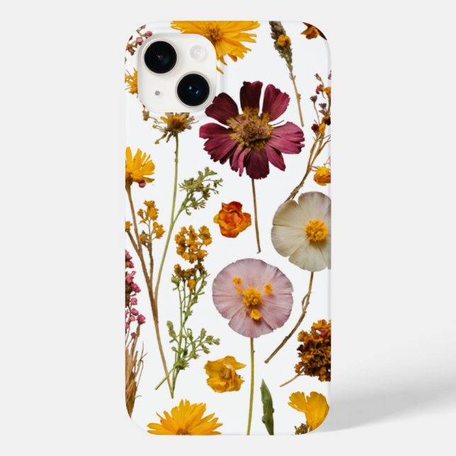 Coques Case-Mate iPhone Jardin Fleur sauvage habillé - Apple iPhone (Verso)