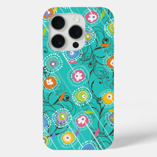 Coque Case-Mate iPhone Jardin Fleur super coloré Whimsical Art Floral