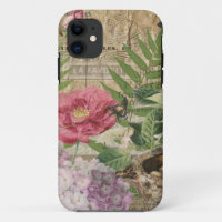 Jardin Floral de Nid d'Oiseau Fleur Papillon Art