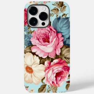 Coque Case-Mate iPhone Jardin Floral rose vintage