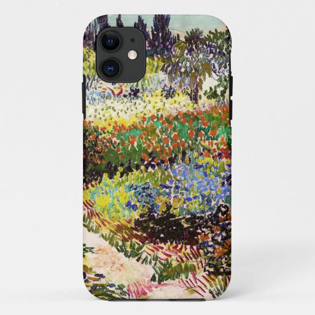 Coques Case-Mate iPhone Jardin Floral Van Gogh À Arles Art Floral (Dos)