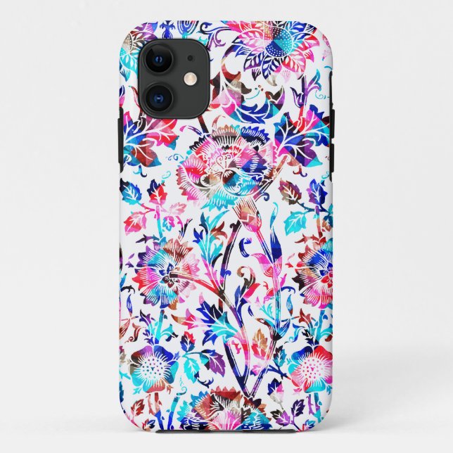 Coques Case-Mate iPhone Jardin floral vintage (Dos)