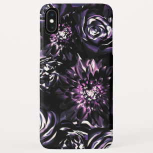 Case-Mate iPhone Case Jardin foncé Vis mauve Fleurs de Glam