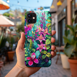 Case-Mate iPhone Case Jardin Hawaiien Tropical Colorful No. 1109