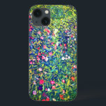 Case-Mate iPhone Case Jardin italien Gustav Klimt<br><div class="desc">coque iphone avec la peinture à l’huile de Gustav Klimt,  Paysage du jardin italien (1913). Un beau jardin de fleurs colorées : rouge,  blanc,  rose,  violet. Un grand cadeau pour les amateurs d'art Art Nouveau et autrichien.</div>