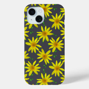 Coque Case-Mate iPhone Jardin Jaune Fleur sauvage sur n'importe quelle co