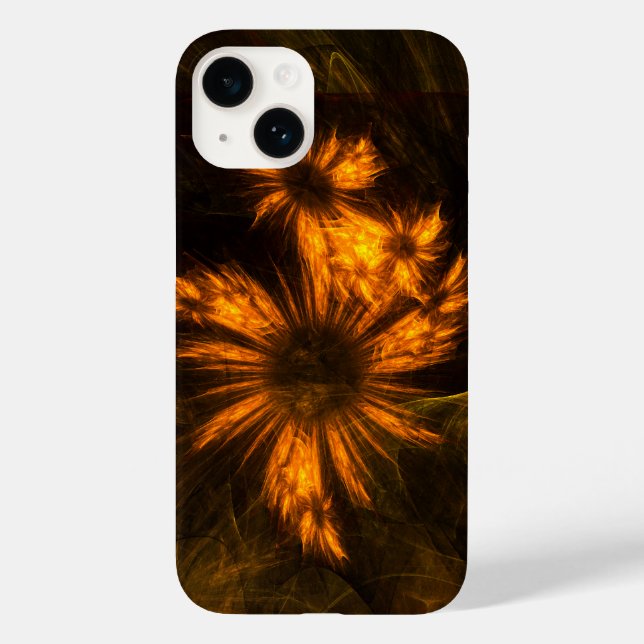 Coques Case-Mate iPhone Jardin mystique Art Abstrait (Verso)