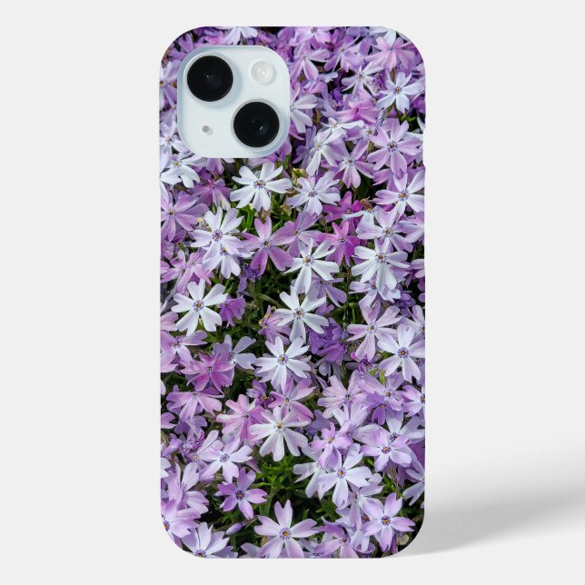 Coques Case-Mate iPhone Jardin Purple Phlox (Verso)
