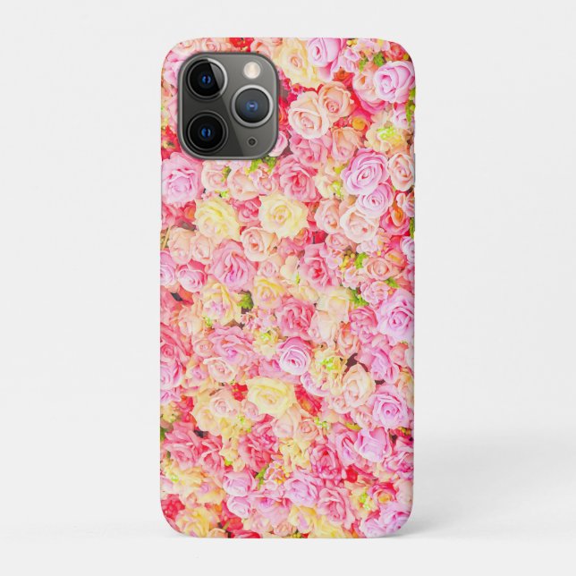 Coques Case-Mate iPhone Jardin rose (Dos)