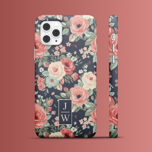 Coque iPhone 16 Pro Max Jardin Rose Dusky