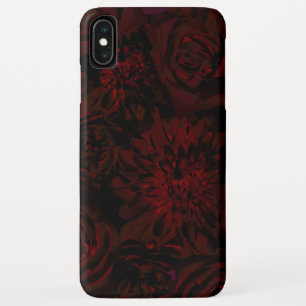 Case-Mate iPhone Case Jardin sombre fleurs romantiques rouges gothique g