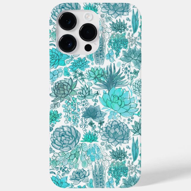Coques Case-Mate iPhone Jardin succulent (Verso)